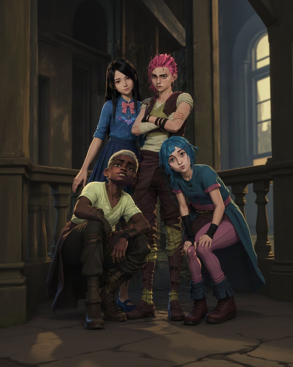 cng13530's tweet photo. Kids from the Undercity
#Ekko #Powder #Vi #ArcaneVi
#LeagueofLegends #Arcane https://t.co/Bo97Fi6NjI
