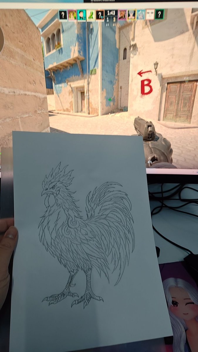 J1mmyLuck's tweet photo. my chicken x wildfire @hellcase 
#hellcase https://t.co/NhAhWvJzjt