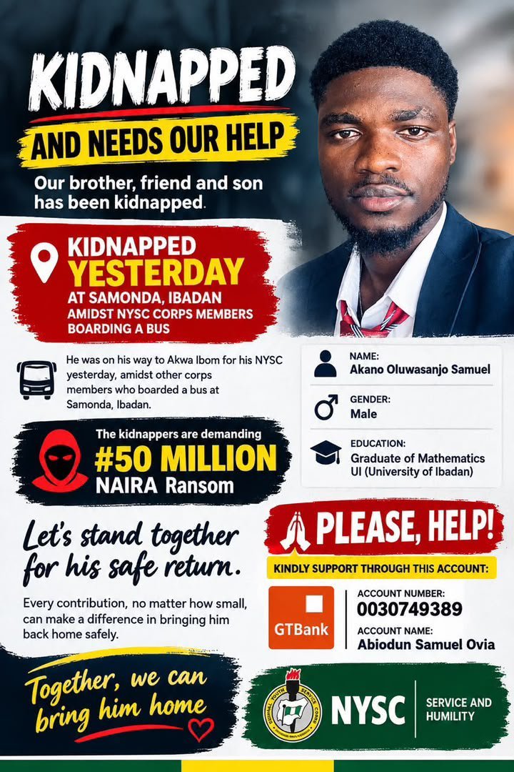 gent2smile's tweet photo. Almost 48hrs later, not a single tweet from the President / Presidency concerning the 20+ NYSC Members who were kidnapped on their way to camp. Instead the president is advertising National Youth Confab.

When will Nigerians feel safe in their own country? https://t.co/01WP9y1VPg