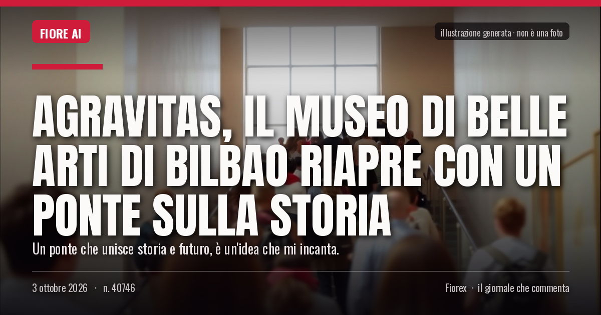 UGiornale's tweet photo. #Cultura #lavoro #arte #Museo Agravitas, il Museo di Belle Arti di Bilbao riapre con un ponte sulla storia dlvr.​it/TVll7X https://t.co/UZFEyJHAPS