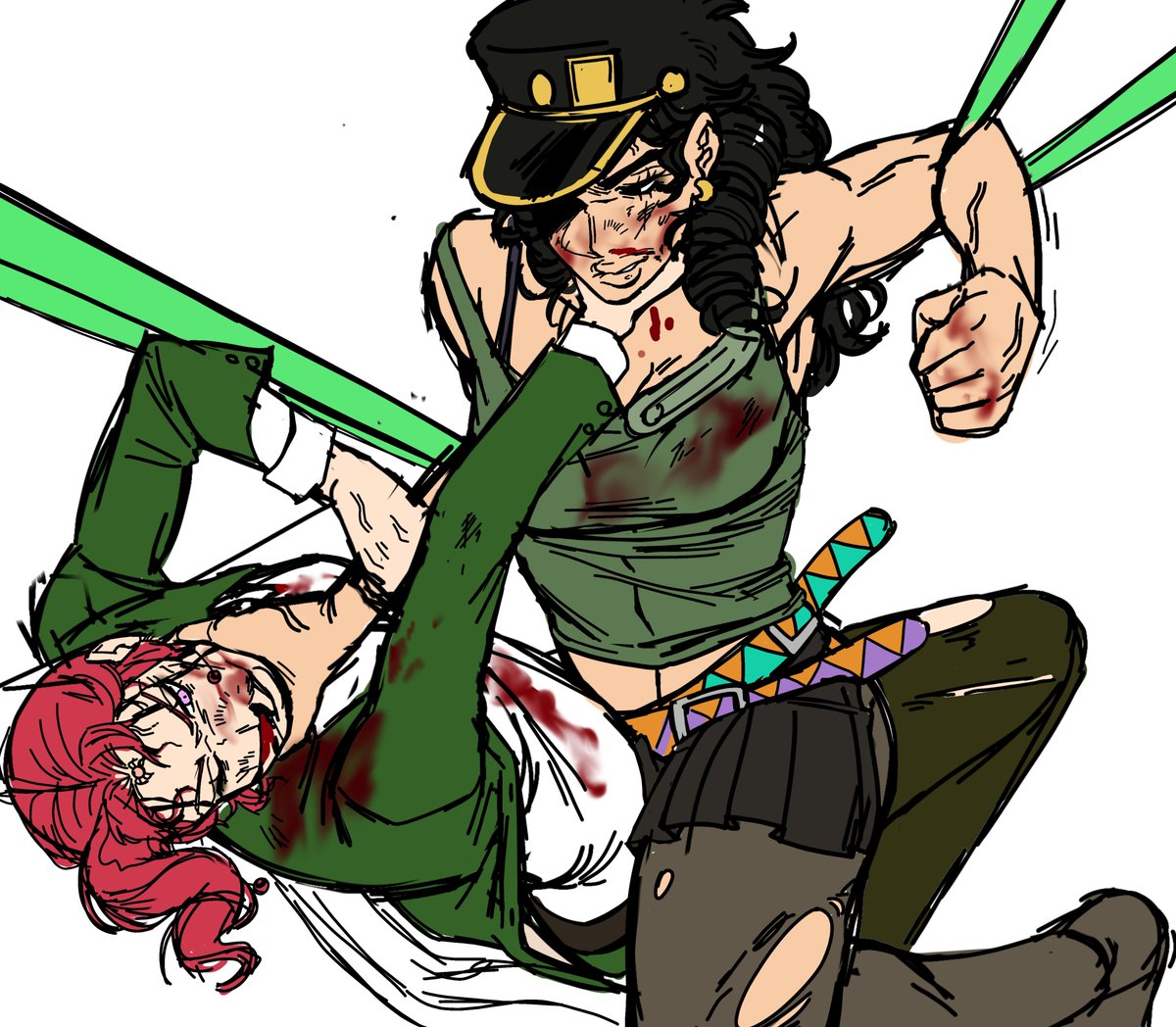 makkasays_hi's tweet photo. Girl dinner
#jjba #jotakak https://t.co/gxbkJhaFbe
