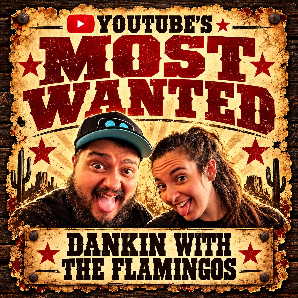 thedankflamingo's tweet photo. Tune in at 830:pm CST: https://t.co/yLt5zKgebd

Come blaze up with YouTube’s Most Wanted Couple!! We are ready for action 🦩🦩 https://t.co/cM3C3KC0QK