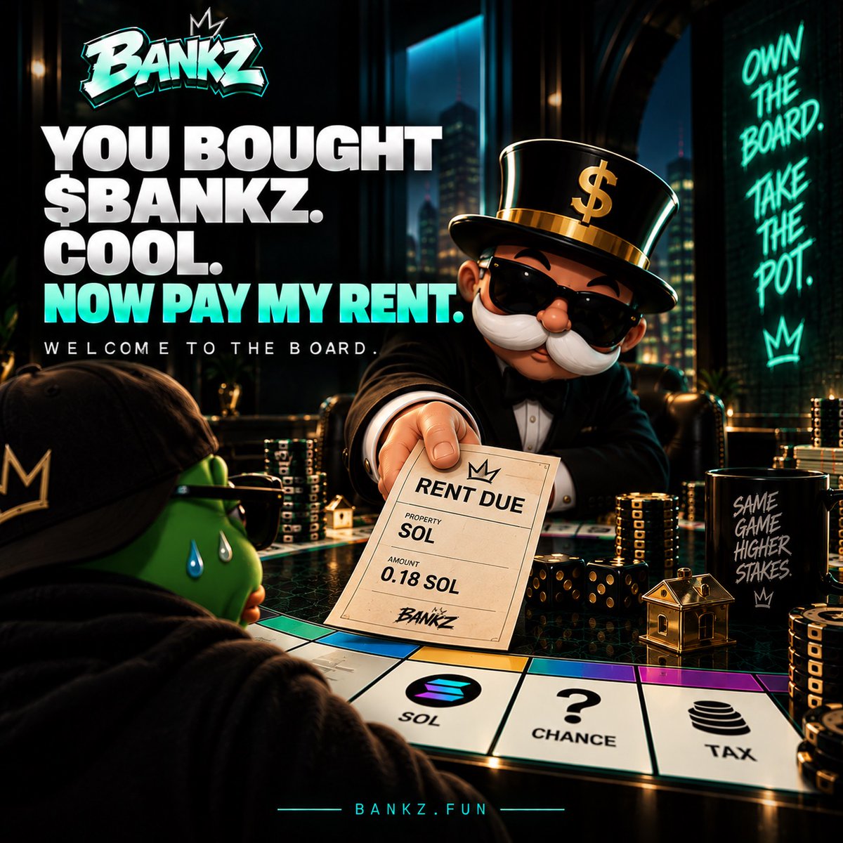 playBANKZ's tweet photo. Welcome to the board. https://t.co/htJ4twlBmd