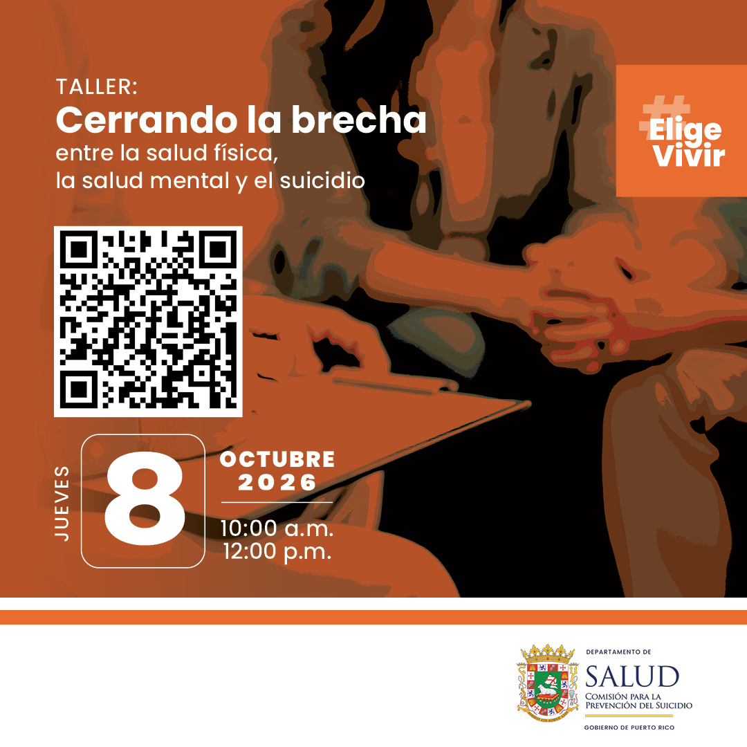 desaludpr's tweet photo. Continúa adiestrándote en nuestros talleres y charlas educativas. La Comisión para la Prevención del Suicidio ofrece capacitaciones para fortalecer tu bienestar emocional y brindarte herramientas prácticas para apoyar a quienes te rodean.

Regístrate:
👉 https://t.co/tPyjYKiyOE https://t.co/MKBMOf16OI