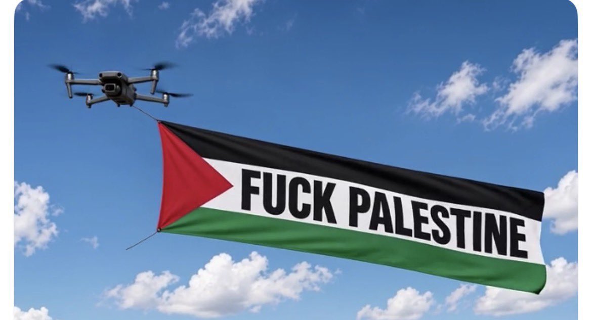 WorldExotic21's tweet photo. FVCK PALESTINE https://t.co/3vgTMcvjGa