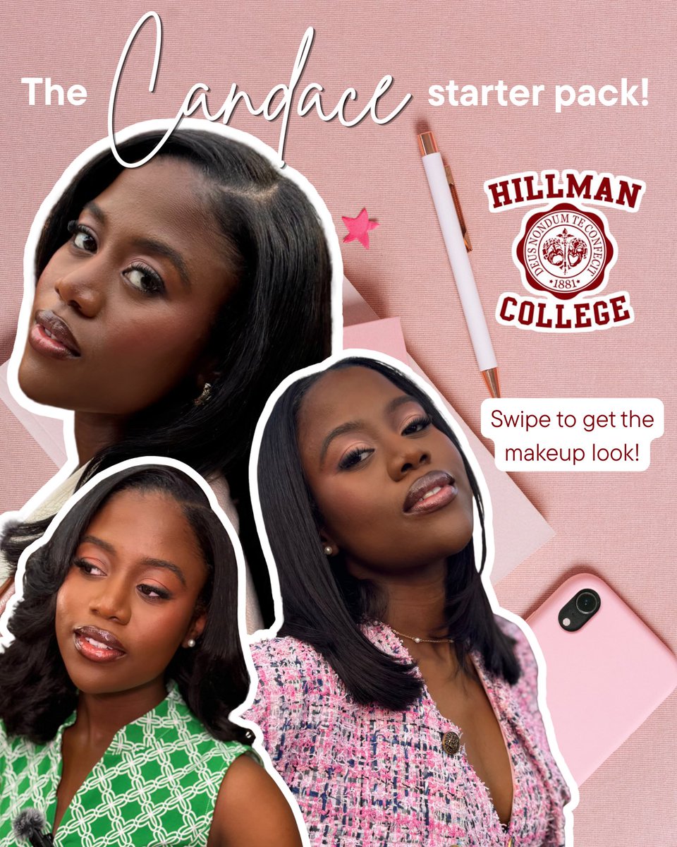 __ReneeHarrison's tweet photo. My on-set makeup artist, Ashley Langston @/ashley_langs on IG, created a Candace Starter pack for the girls!! 💗💗💗 it includes our skincare faves and some makeup must-haves. https://t.co/iNwF3sSLFR