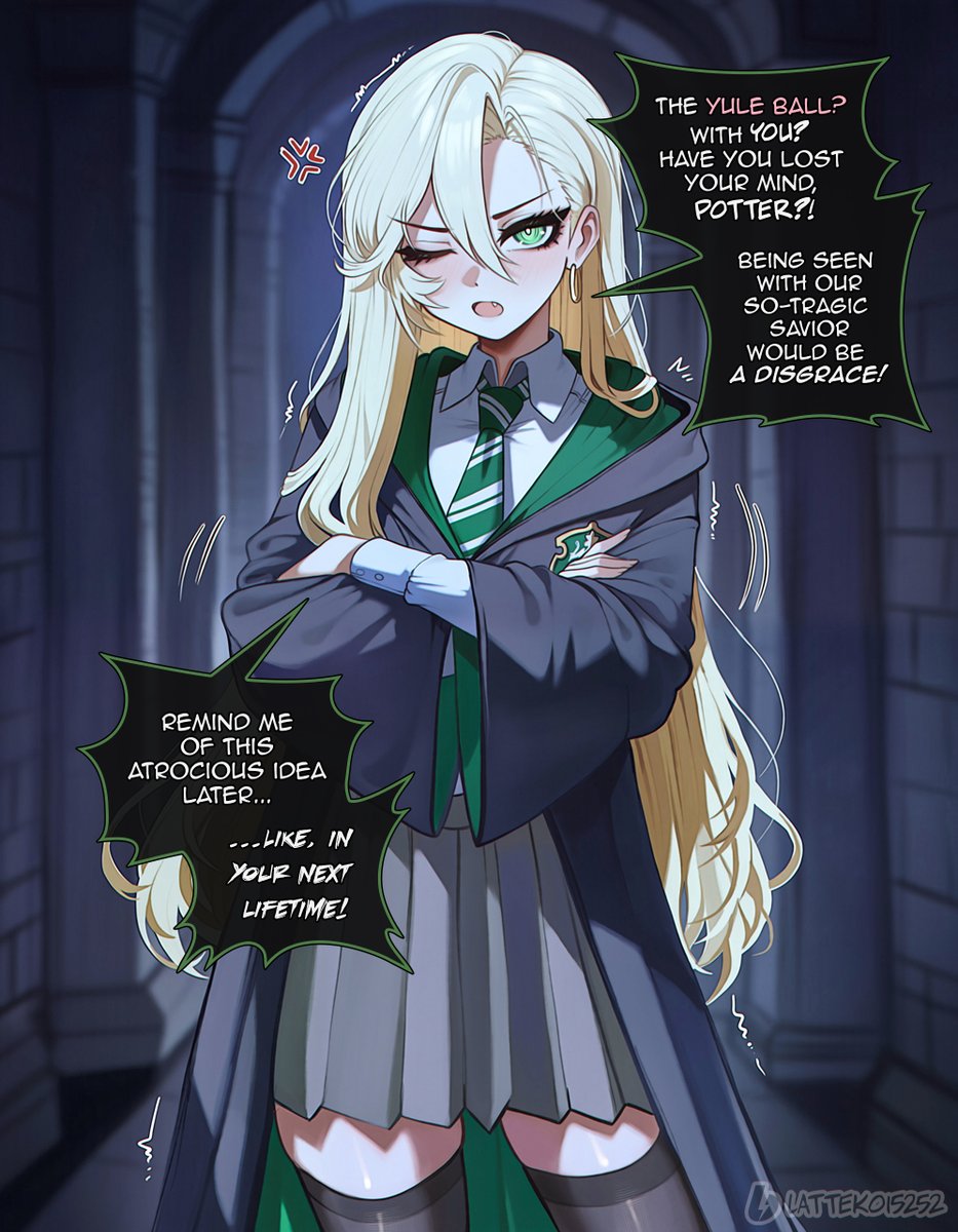 lattekoi5252's tweet photo. Don't get any ideas, Potter! (1/3) https://t.co/MSHJ3n40hj
