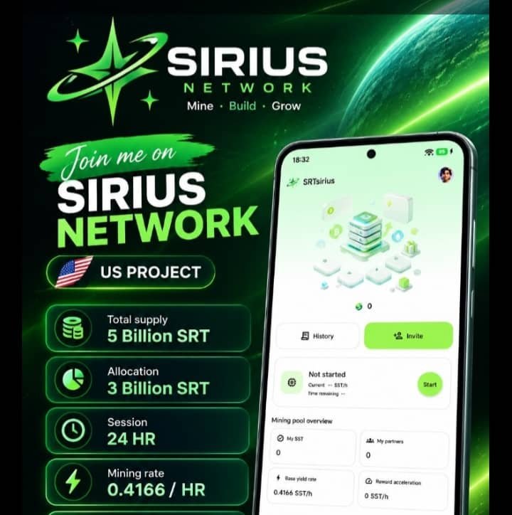 OkerekeAnt59287's tweet photo. 🚀 SIRIUS NETWORK is building a Web3 ecosystem around identity, contribution & reputation. Ready to explore it?
Download 👇
https://t.co/lRPgtWpSAF
Code: CKd9ot
#SiriusNetwork #SRT #Web3 #Crypto. https://t.co/V6QUB0erwv