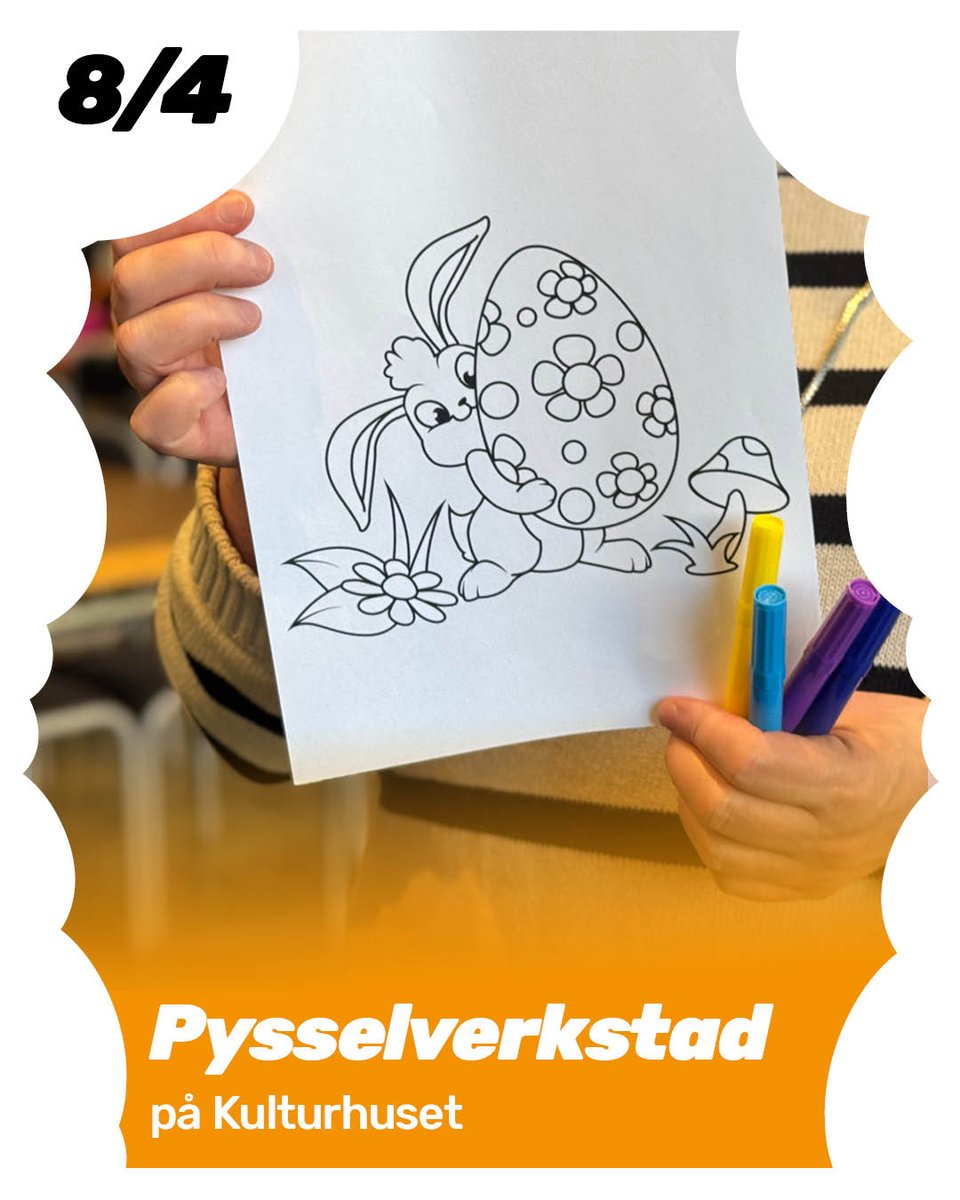 senderoazul's tweet photo. Photo by Kulturhuset Finspång on April 07, 2026. https://t.co/xN47LMXEJy
