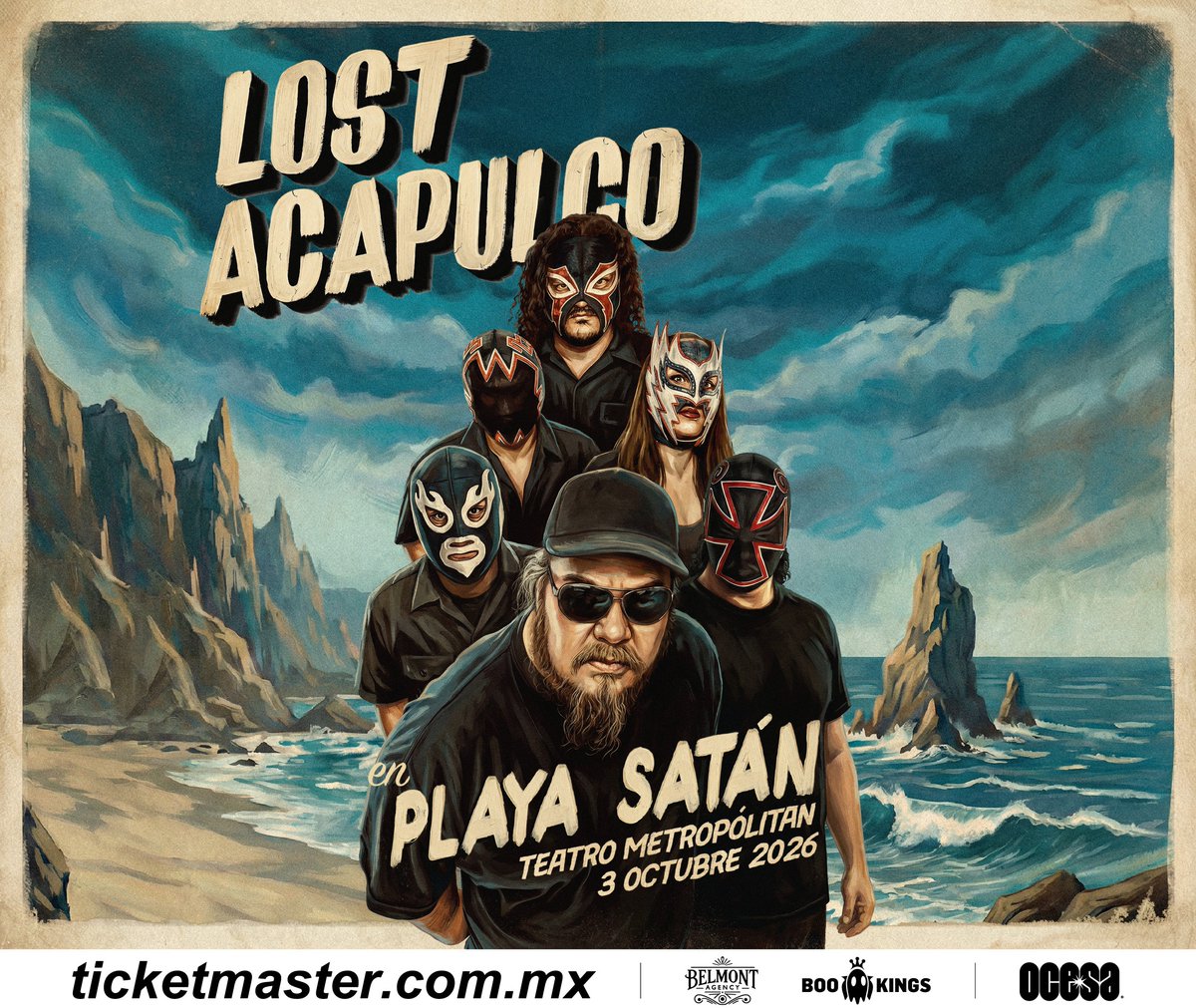 TimeOutMexico's tweet photo. #TriviaTOM
❤️🔁

Tenemos pases DOBLES para ver a la banda de surf Lost Acapulco mañana SÁBADO 3 de octubre en el Teatro Metropólitan.

Va la dinámica:
https://t.co/j40wd2mkrm https://t.co/93N2FYkUl5