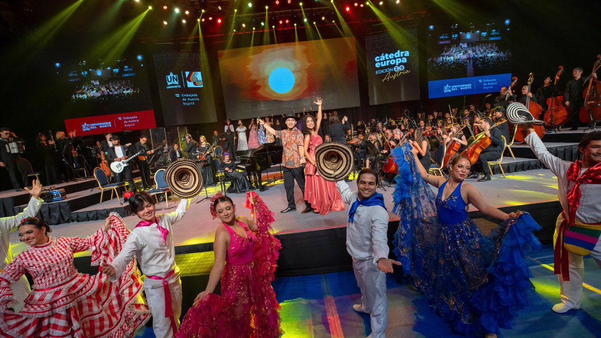 UninorteCO's tweet photo. #UninorteNoticia | XV Concierto Euro Caribe unió a Austria y la región con ritmos y letras

El evento reunió a cerca de 200 artistas de Uninorte y @UniReformada para entrelazar obras de la tradición musical austríaca y melodías del Caribe, en una puesta en escena que exploró las emociones que conectan a ambas culturas.

Revive la noche: 🔗 https://t.co/0mnazS4bYn