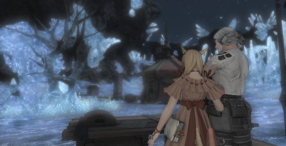 DHC_39ND's tweet photo. 後ろ姿でいい感じ偽装😂
#FF14 https://t.co/JCt7SbyPti