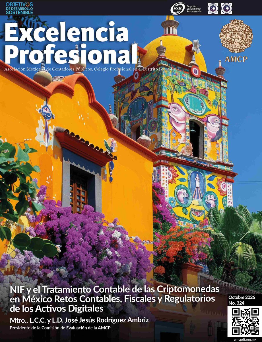 amcpdf's tweet photo. 📖 ¡Ya llegó nuestra edición de octubre!
En portada: NIF y el tratamiento contable de las criptomonedas en México, un tema que conecta los retos contables, fiscales y regulatorios de los activos digitales. 

👉 Descubre todos los artículos:
https://t.co/r9UsaaXrS5 https://t.co/rm4uoNePCB