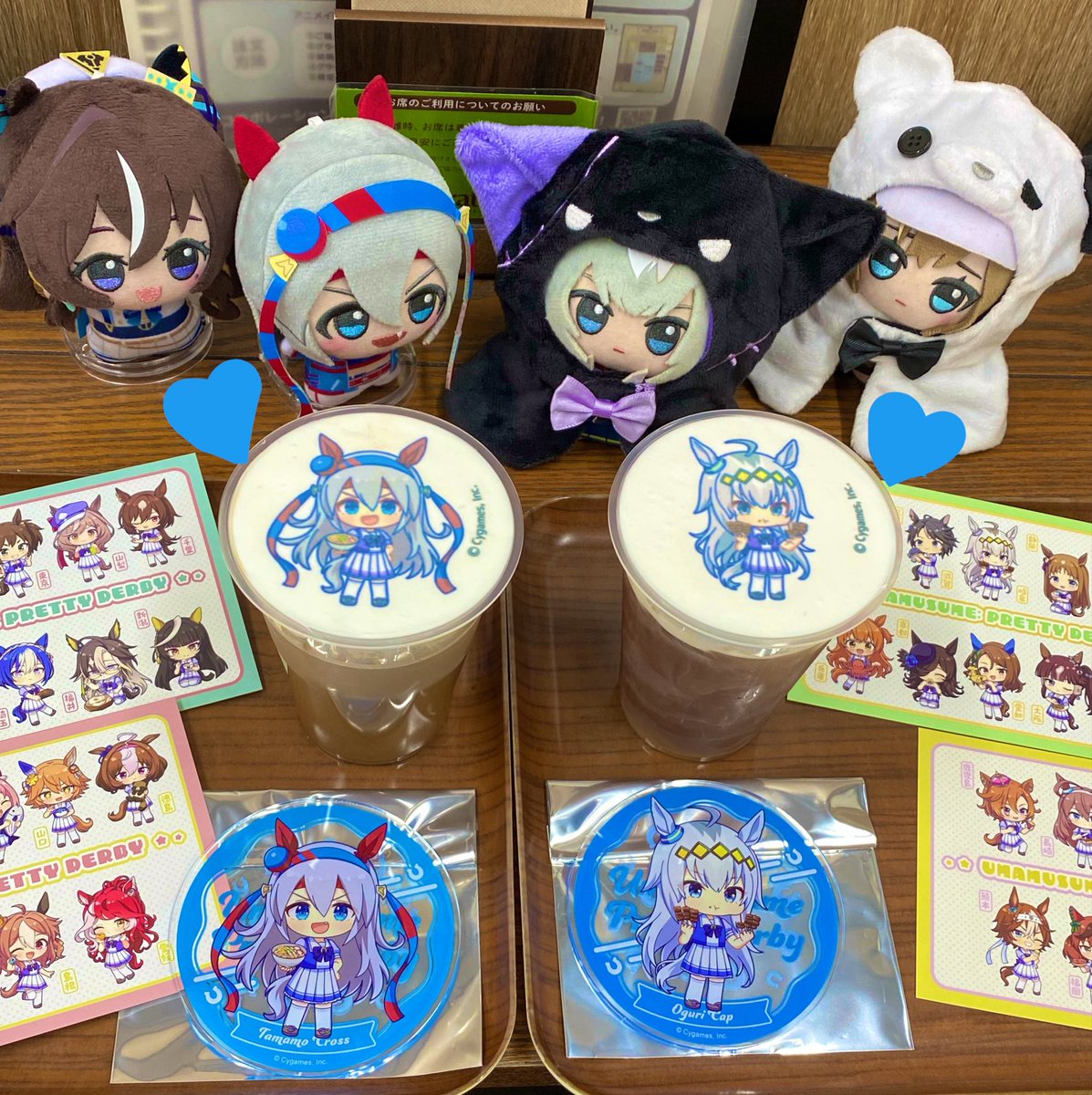 emrrr777's tweet photo. お互い一杯目のグラッテで
選んだ推し達を同時に引き当てる
神がかった引きに震えました♡
大満足過ぎる結果を導いてくれた
サチハラトレーナーに大感謝♡

ゴルシも欲しくなり
ジャーニー摂取しながら
追加した結果がこちら♡

サチハラトレーナーご利益あり過ぎやで♡
お付き合いありがとう♡幸せ♡ https://t.co/Un95rYiZ6f