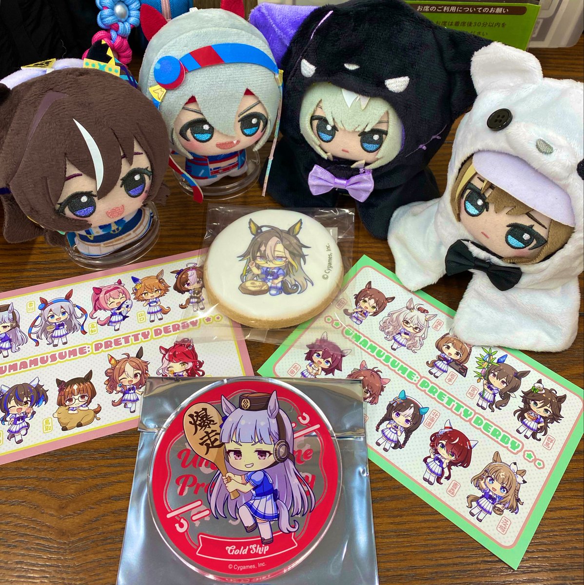 emrrr777's tweet photo. お互い一杯目のグラッテで
選んだ推し達を同時に引き当てる
神がかった引きに震えました♡
大満足過ぎる結果を導いてくれた
サチハラトレーナーに大感謝♡

ゴルシも欲しくなり
ジャーニー摂取しながら
追加した結果がこちら♡

サチハラトレーナーご利益あり過ぎやで♡
お付き合いありがとう♡幸せ♡ https://t.co/Un95rYiZ6f