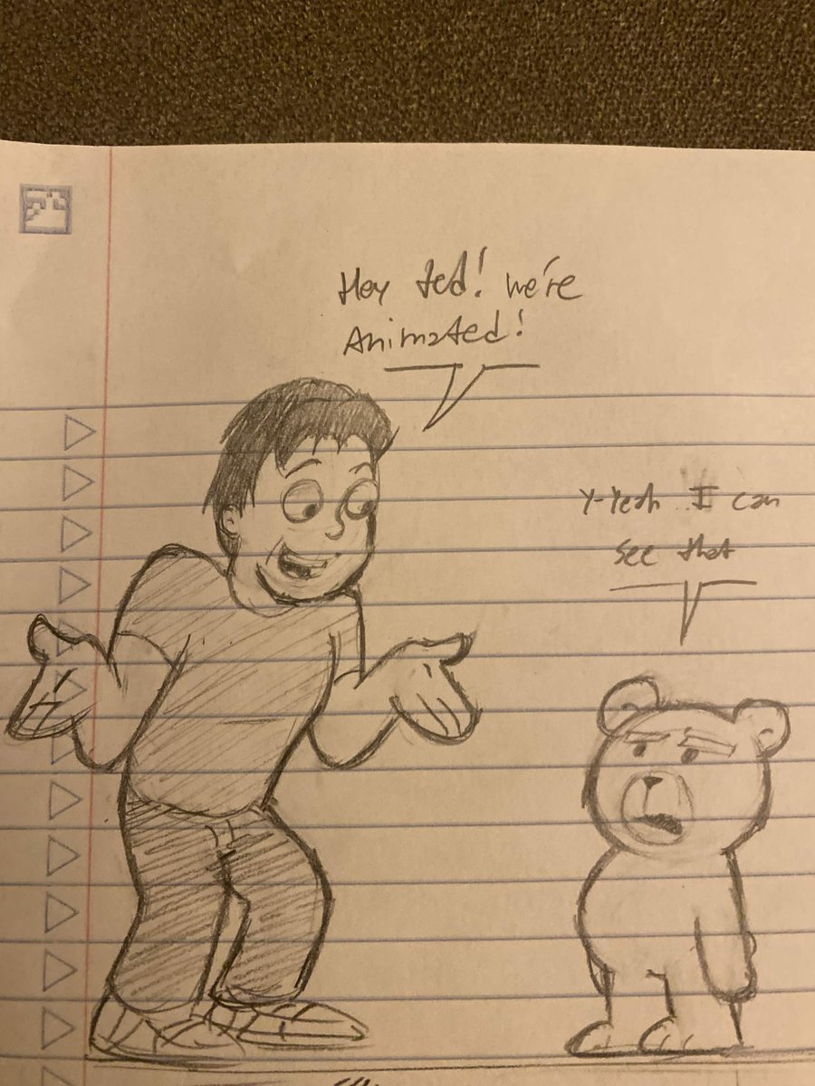 dvl371's tweet photo. Hey Ted! we're animated! https://t.co/us2A7alwdp