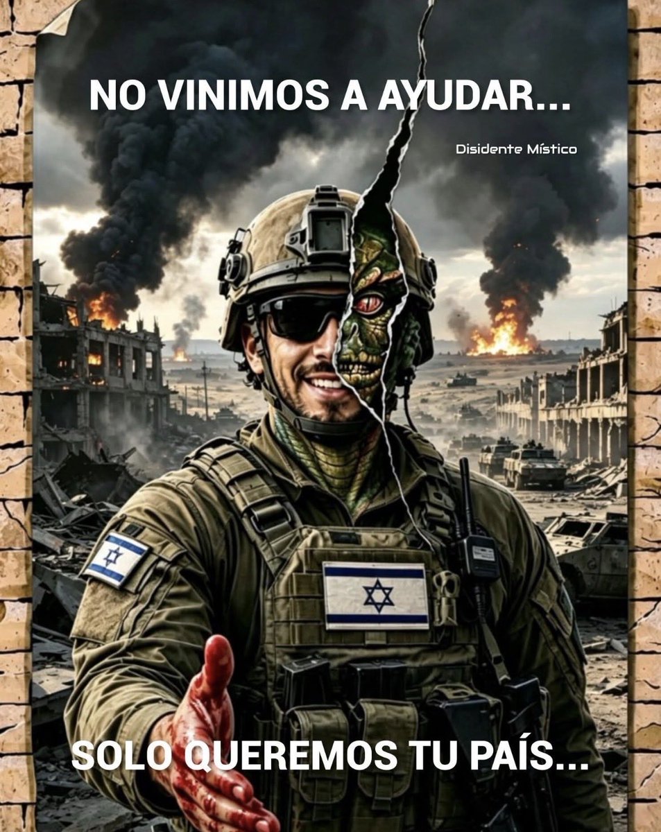 luan_loso's tweet photo. @Geopolitik_2030 Es triste, pero eso le pasa a los pueblos en manos de los vende patrias…😤
Malditos los políticos que se vuelven mascotas del “pueblo elegido” y de su clan de pedófilos y genocidas de la #EpsteinClientList https://t.co/vXHbS6NR9F