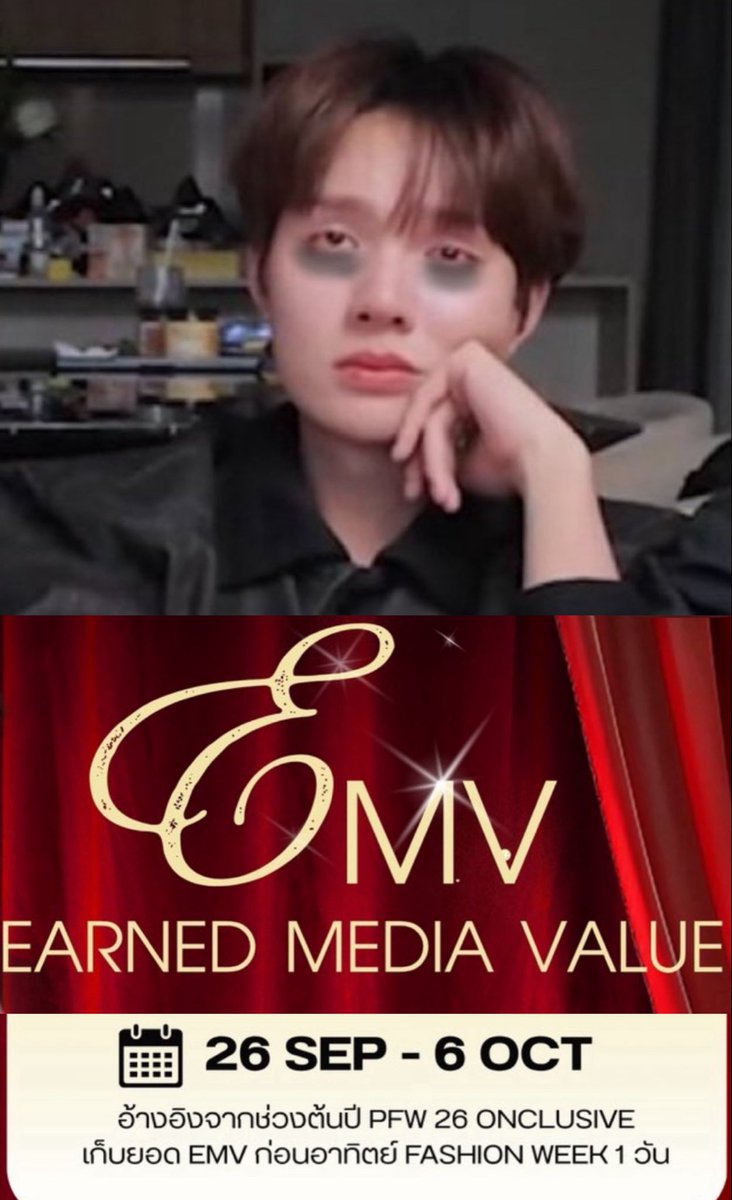pitchy1a's tweet photo. 📣เหลือเวลาเก็บ EMV อีก 3 วัน คั้บบ📈

📣เหลือเวลาเก็บ EMV อีก 3 วัน คั้บบ📈

((แอคสเคป 100k เม้นก็เป็น EMV คั้บ🫶🏻))

          💖EMV  : เก็บ 26 ก.ย. - 6 ต.ค.🔥🔥🔥
                             ((อีก 3 วัน ปิดยอดแล้วคั้บบ))
          💛MIV  : เก็บ 26 ก.ย. - 13 ต.ค.✨
                             ((อีก 10 วัน เติมได้เรื่อยๆ))
          💙SOV : เก็บ 26 ก.ย. - 6 ต.ค. ✨

KENG NAMPING IN PARIS FW27
#SchiaparellixKENGNAMPING
#Schiaparelli
#KengNamping
#nampingster #KengHarit