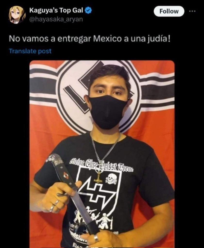 The_IB_10's tweet photo. @hayasaka_aryan The guy who made this post looks like this. A little brown Mexican incel whose last physical contact with a woman was his mother giving him birth. https://t.co/wQPk1qDb7x