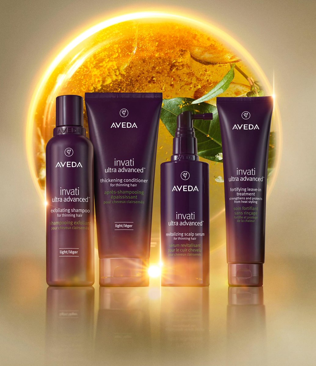 la_bevy's tweet photo. During seasonal changes, your hair may feel weaker and more prone to shedding. Act quickly with the new Invati Ultra Advanced line, which adds thickness and strength with amla, ginger, and Ayurvedic herbs. https://t.co/jn33iq4VqL