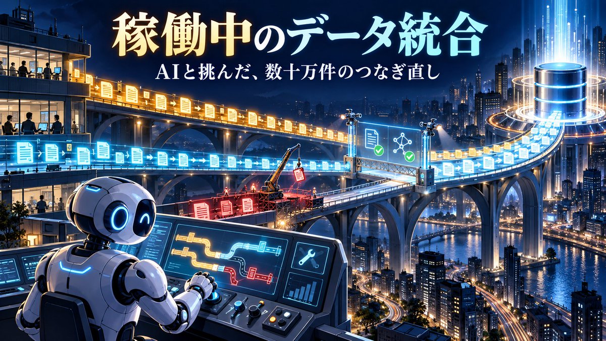 itamaeken's tweet photo. 1/5

「旧データを安全に使って」
AIにそう頼んだら、新旧データが別々になり、検索の遅さや取りこぼしにつながった。
非エンジニアが、数十万件規模のデータを稼働中に統合する仕組みに挑んだ話。第6回を公開しました。 https://t.co/aXK7XE40gG