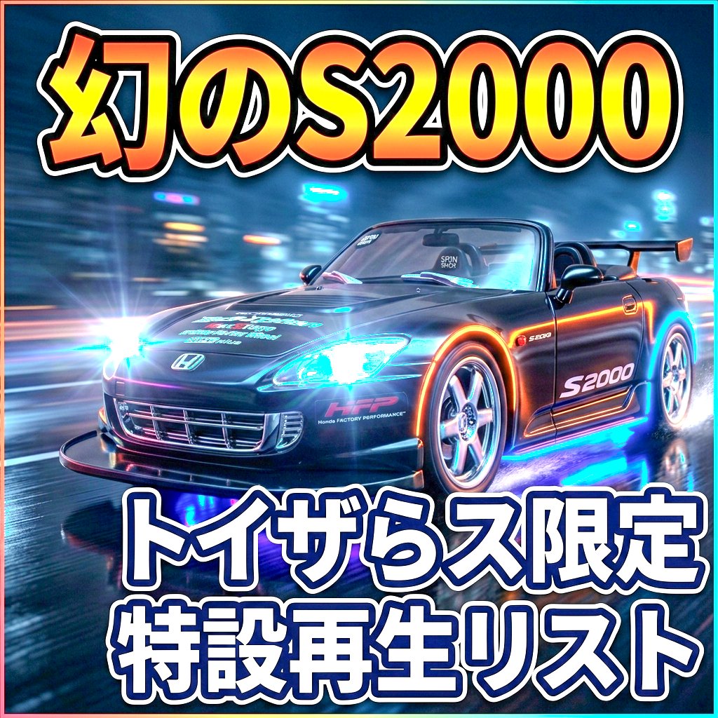 S2000_HONDA's tweet photo. トイザらスのドンキへの事業継承、ひと安心ですね！🚗💨
そこで【トイザらス専売・限定 S2000】の特設再生リストを作りました！幻のモデルから限定トミカまで一気に振り返れます✨

▼視聴はこちら
https://t.co/UzANnCRH0J https://t.co/bor1L1bUZl