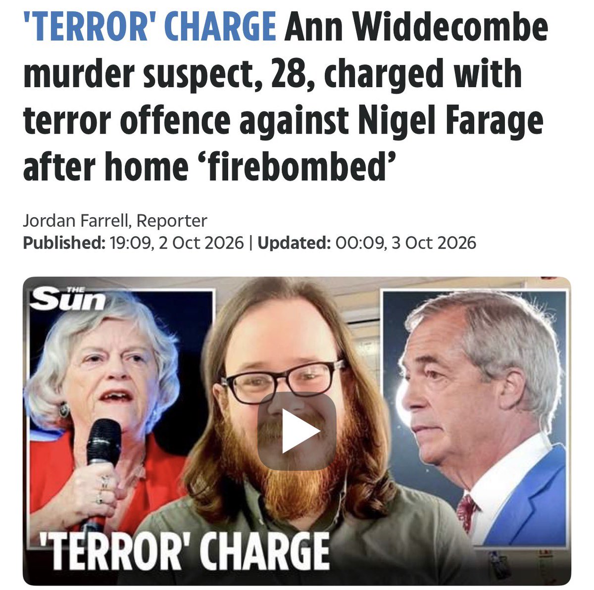 Alexarmstrong's tweet photo. The enemy is within the gates. Foreign state terrorists, Islamist terrorists and far-left domestic terrorists.

Many of us have been sounding the alarm for years about the far-lefts descent into fascism: increasingly appeased and increasingly violent.

We are running out of time. https://t.co/803fYb1CsX