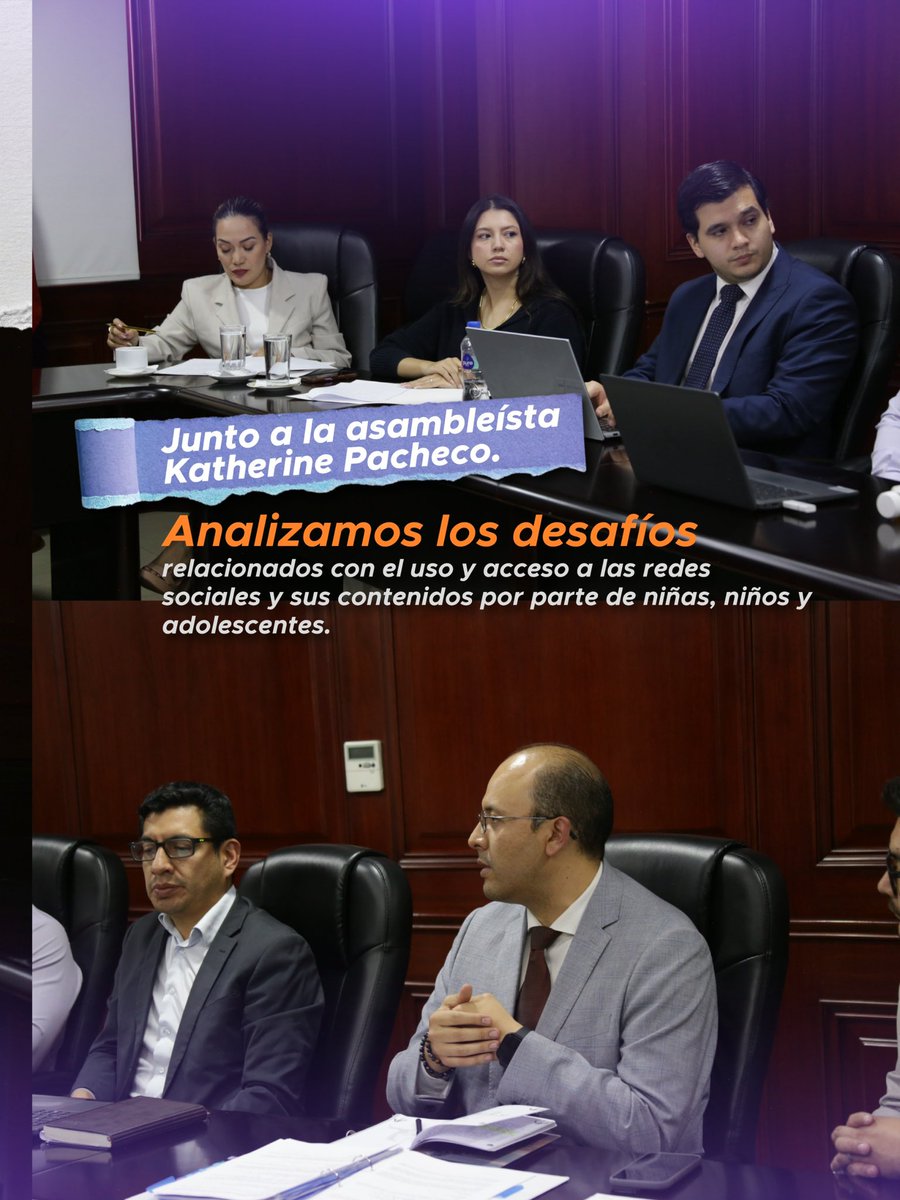 Arcotel_ec's tweet photo. 🤝La ARCOTEL, junto a la asambleísta @KathyPachecook , @SENADI_Ecuador y el @ConsejoComEc , participó en un espacio de diálogo para analizar los desafíos relacionados con el uso y acceso a redes sociales y sus contenidos.

#GobiernodelEcuador https://t.co/pdwg7CXD2w
