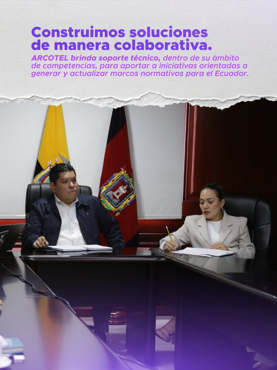 Arcotel_ec's tweet photo. 🤝La ARCOTEL, junto a la asambleísta @KathyPachecook , @SENADI_Ecuador y el @ConsejoComEc , participó en un espacio de diálogo para analizar los desafíos relacionados con el uso y acceso a redes sociales y sus contenidos.

#GobiernodelEcuador https://t.co/pdwg7CXD2w