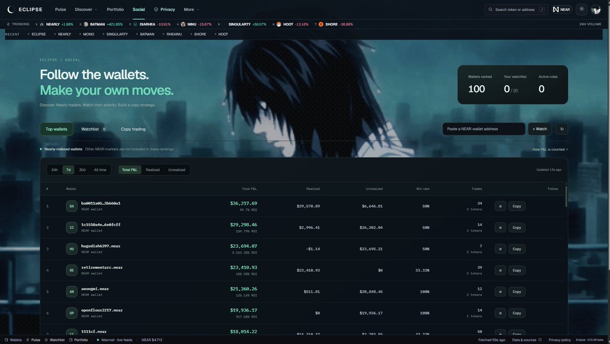 EclipseTerm's tweet photo. Custom $Eclipse Terminal Backgrounds Including:

Custom images, GIFs and video backgrounds are now live on Eclipse, alongside light and dark mode.

Profile Top Right→ Background &amp; appearance
https://t.co/FMB5hU4UV9 https://t.co/m9IOz4cVZf