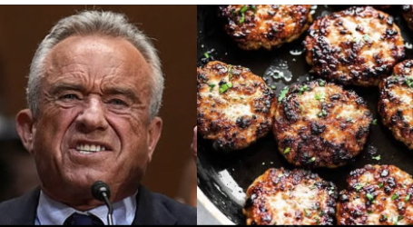 smc429's tweet photo. Who wore it better? RFK Jr. or breakfast sausage? https://t.co/2gtr2eON8k