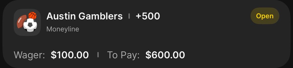 pjwaszk's tweet photo. My pick for 2026 PBR Team Champions on @DraftKings @DKSports … the @Austin_Gamblers at +500 🤠💰👀 https://t.co/0qMMjFEJ87
