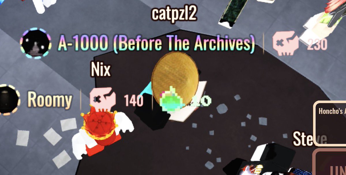 NyxGlyphic's tweet photo. btw, people who already got A-1000, the badge is changed to (before archives) which is wired cuz they said A-1000 wont be back, idk, maybe the vision one is coming back but im not doing that again, just give it to people who completed the vision rooms automatically https://t.co/IReffI5TGe
