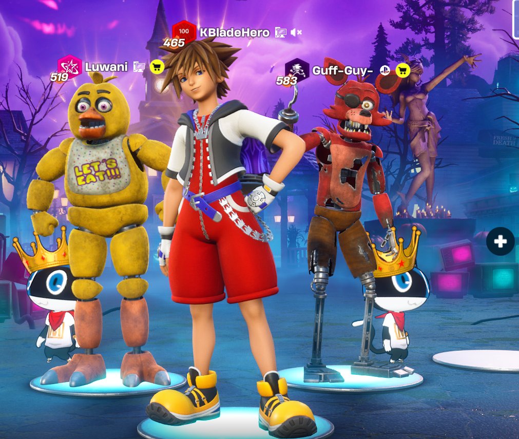 KBladeHero's tweet photo. Finally. 

Sora, Donald and Goofy. https://t.co/hO7M49mC2x