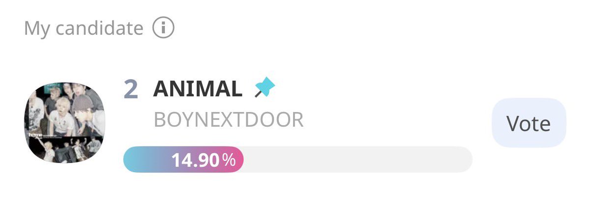 ALD1VOTINGTEAM's tweet photo. [🗳️] VOTING COLLABORATION

ALLYZ, Show Champion voting has started for this week. Let’s vote for BOYNEXTDOOR - ANIMAL to return all the support they have given us previously!

🎯 127,470 votes (*together with LiNC)
🔗 https://t.co/vO0C9xgsSX 

Please upload your voting proof to the same folder below, or DM us your proof.

#ALPHADRIVEONE #ALD1 #알파드라이브원 @ald1_official