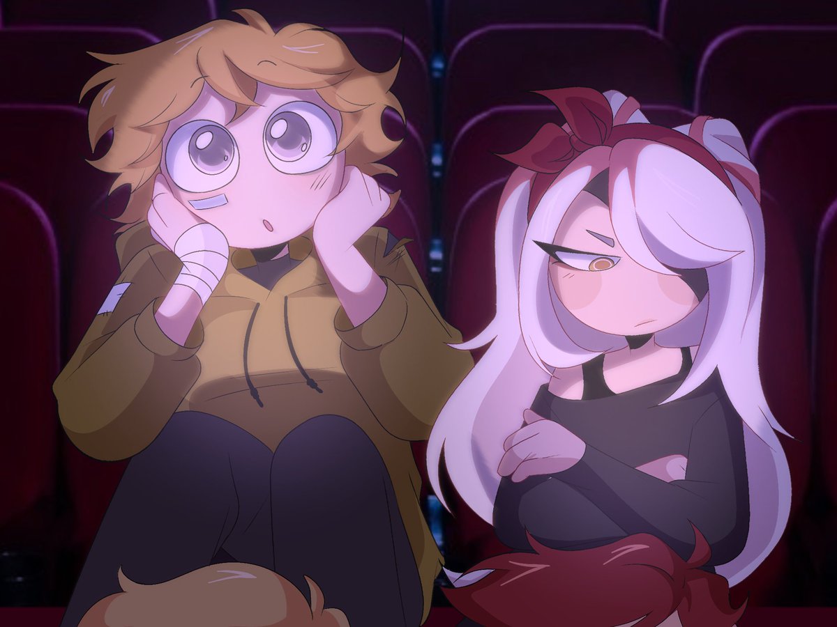 Elpulmondeafton's tweet photo. Día 2

El trío en el cine y chica se colo

#fnafhstober2026 #fhs #fnafhs https://t.co/tXdzeQLwLc