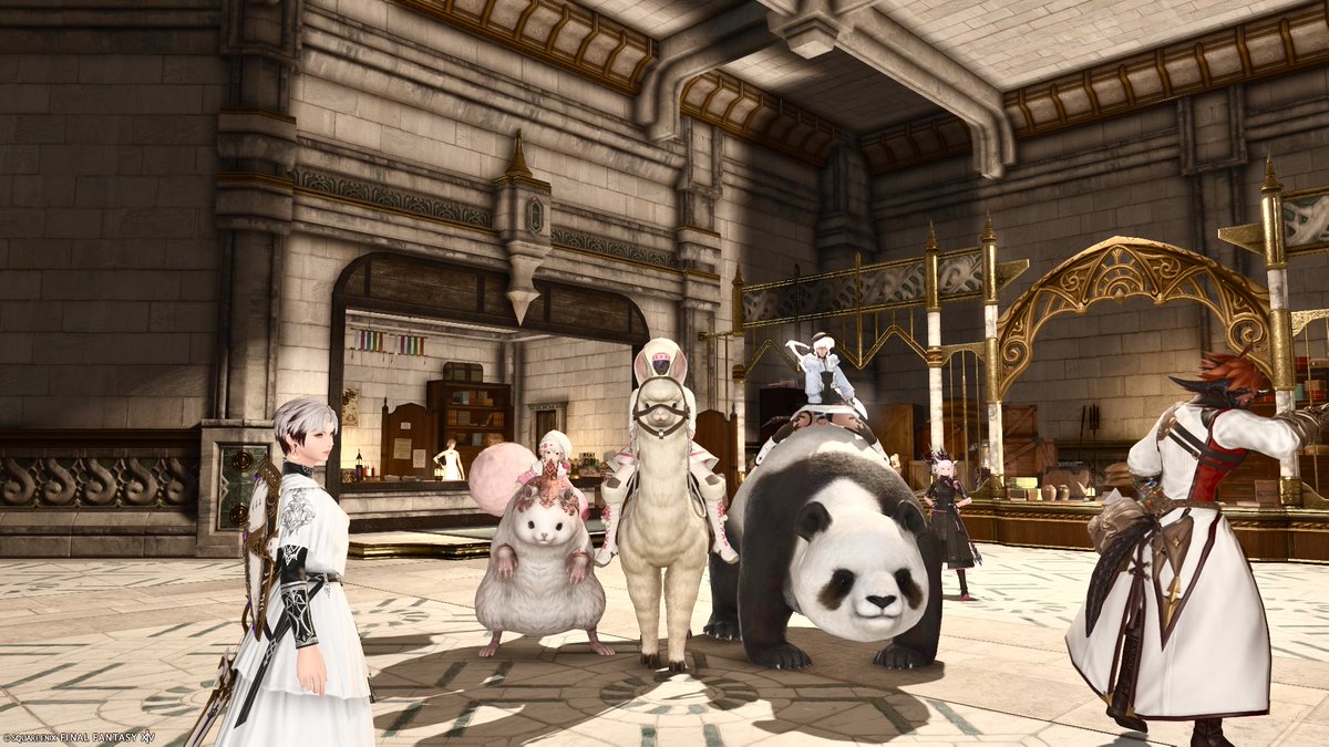 Agochg8's tweet photo. どうぶつ使い
#FF14 https://t.co/899Q0ZrhTX