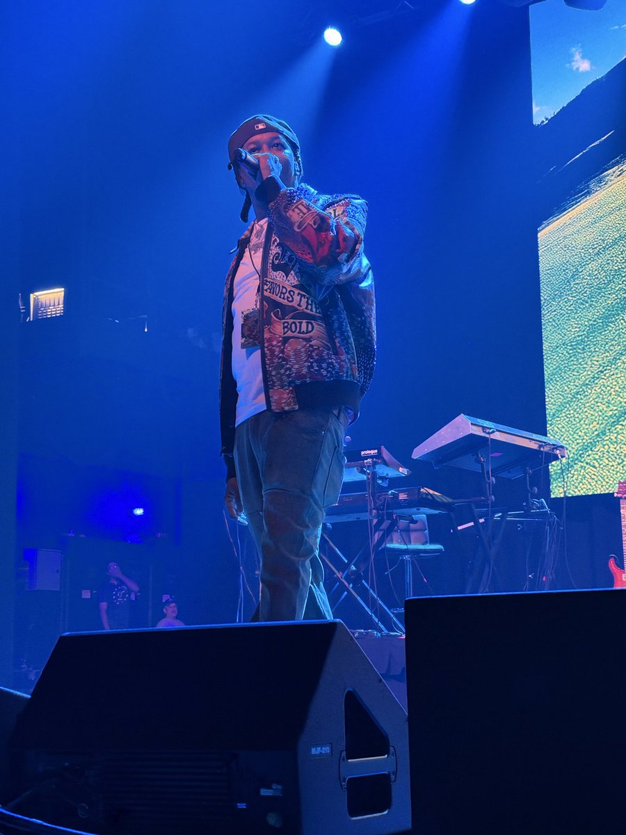Thomp10304's tweet photo. @FeddTheGod  live at the Wylie https://t.co/SijLZ2AT16