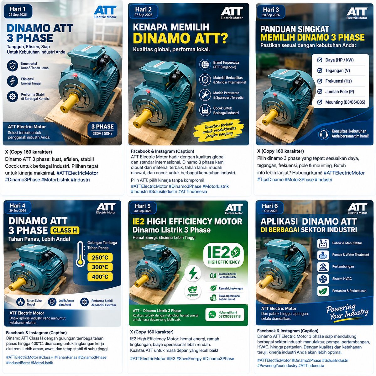 DinamoListrik's tweet photo. Dinamo ATT 100Hp 4P B3 380V 50Hz gulungan tembaga asli 100% 
#TheRivalryReturns #dinamolistrik3phase #attelectricmotor 
Whatsapp 081383839918 https://t.co/3cERKdWt2H