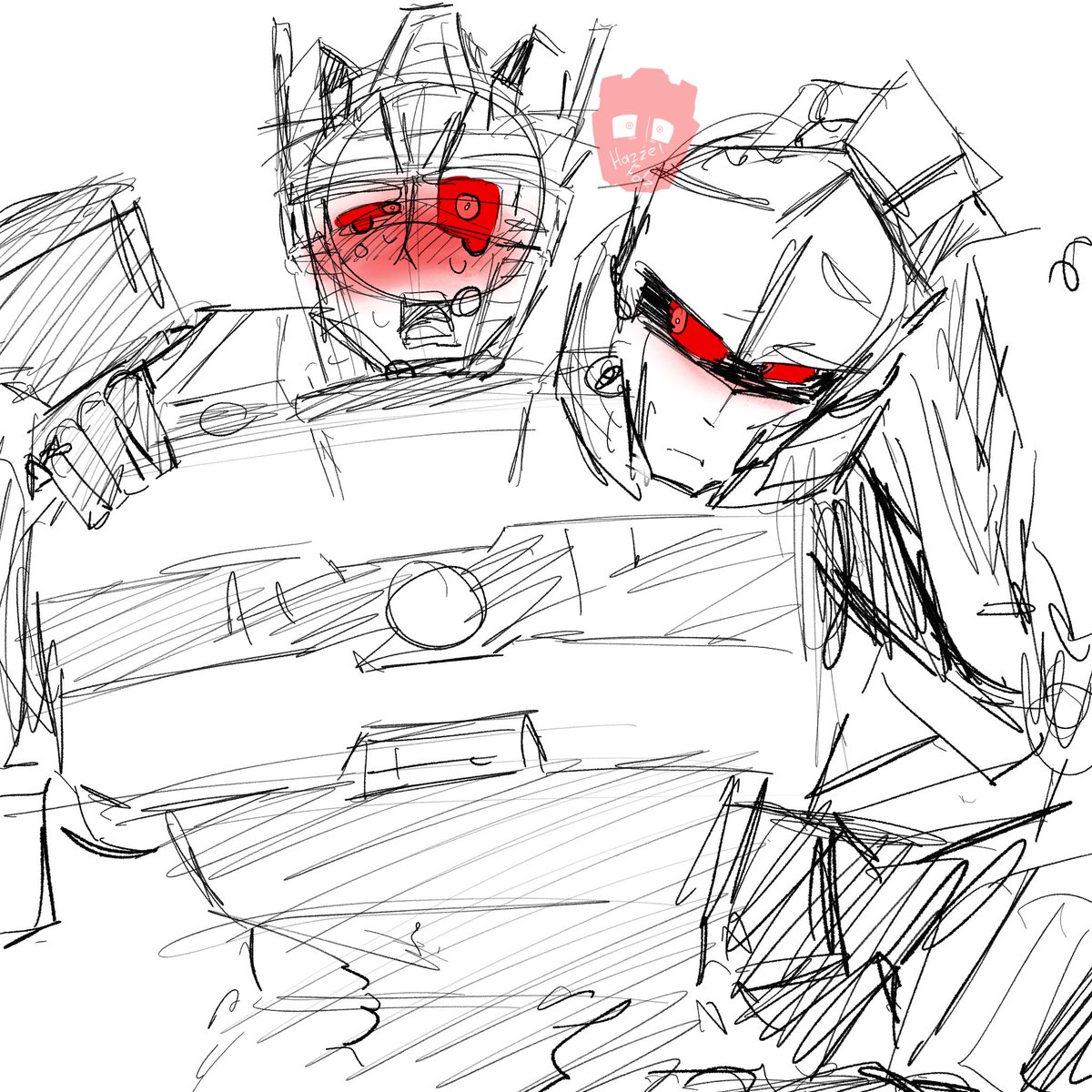 folzhazzel's tweet photo. MegOp but is the original one of Transformers one and the Shattered Glass too
#transformersone #ShatteredGlass #megop 
Tfo sg and Tfo Original https://t.co/uTsyHrwrza