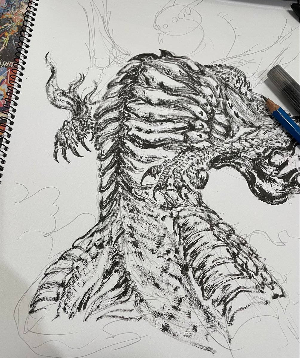 deadpool_yuchan's tweet photo. Wip https://t.co/x54w3Y9REY