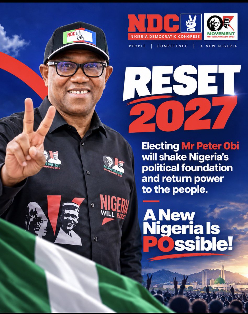 dr_asaolu's tweet photo. Vote Mr @PeterObi because he is not a thief & has a proven track record of financial prudence and saving public funds.
Nigeria needs leaders with clean hands who know how to manage resources wisely.
VOTE PETER OBI.
#FromConsumptionToProduction https://t.co/KP471vvSWE