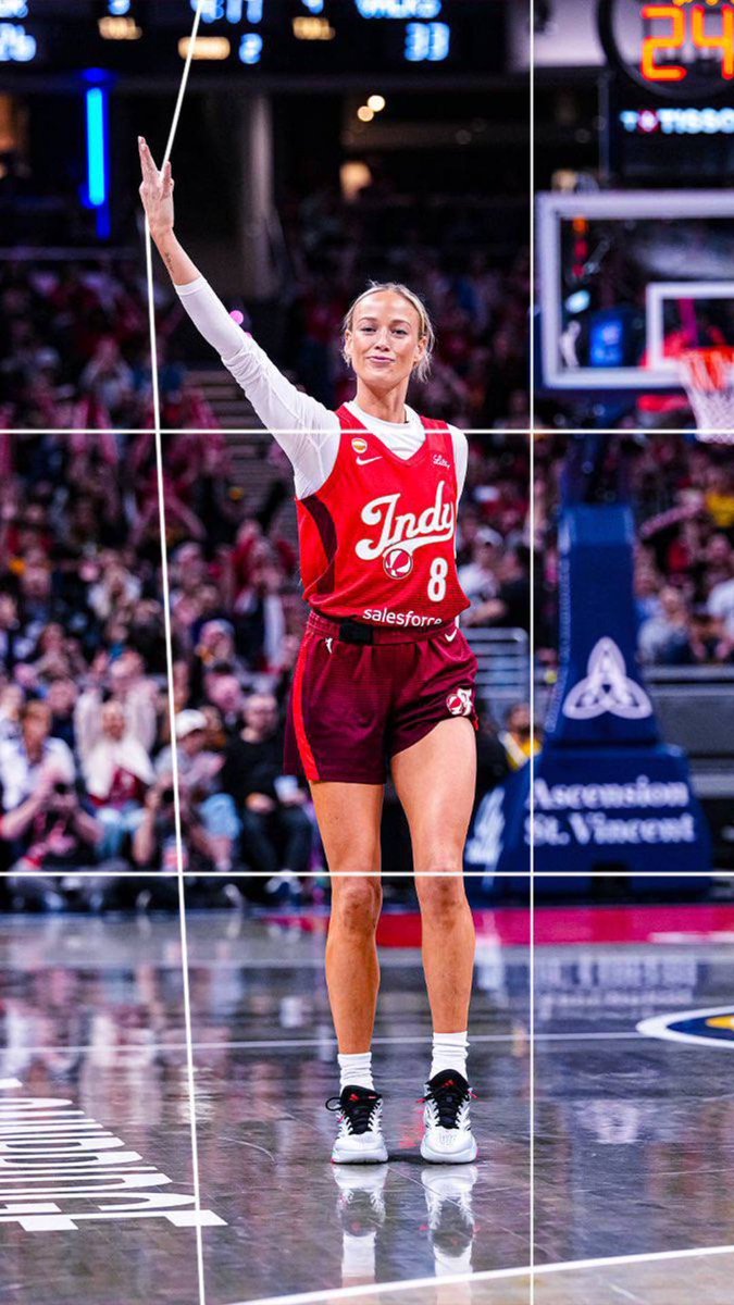 Sophaller8C's tweet photo. To everyone who supported me throughout the season, THANK YOU! ❤️🏀 I love and appreciate you all more than you know! 🥹💕 Now let me see those pointing fingers ☝️👇👈👉 in the comments! 🏀🔥 #indianafever #Basketball #sophie https://t.co/8KQD6MahSL