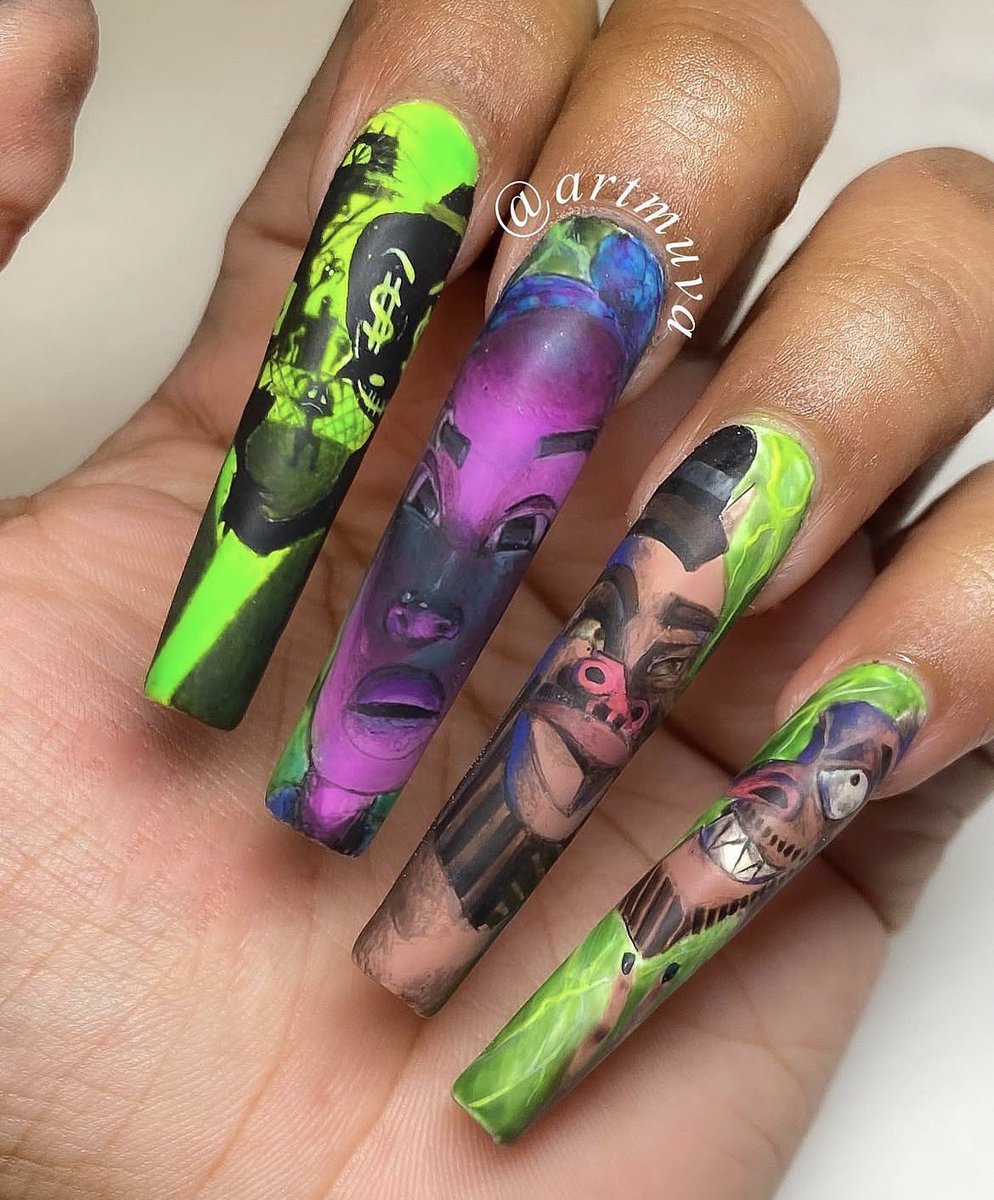 artmuva's tweet photo. my past halloween sets
all hand painted 👻 🖤 https://t.co/mnXyWlOuFz