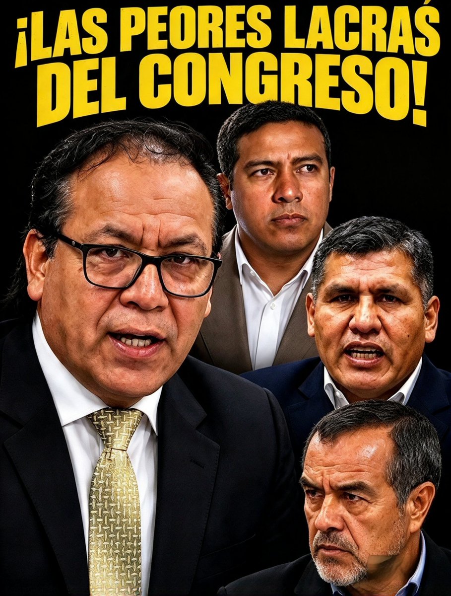 MacedoSaya's tweet photo. LA PEOR LACRA DEL CONGRESO
Les importa el odio que el Perú, anteponen su idiologia y afán de obstrucción a los intereses de la nación. https://t.co/oMvbKZ2lLE