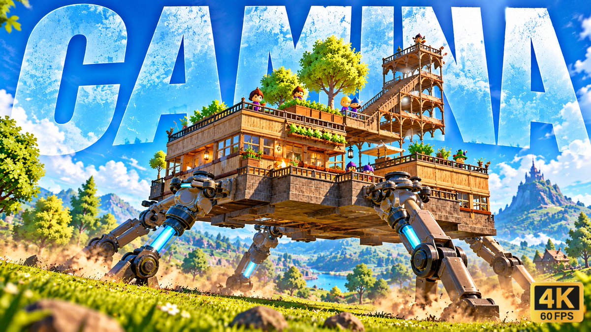 WanchanPlay's tweet photo. 🔥VIERNES DE SURVIVAL 🔥
Construí un CASTILLO con PATAS para explorar este NUEVO SURVIVAL !
▶️https://t.co/H69gA1Iiir
#vds #wanchanplay #viernesdesurvival #movingcastle https://t.co/YfqVSi7iao