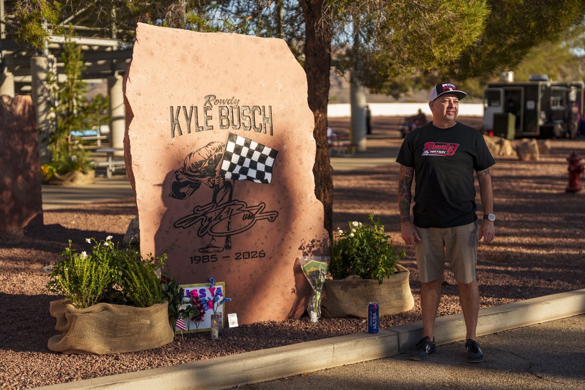 ARCA_Racing's tweet photo. A monument fit for Rowdy. https://t.co/AE7KCiFBqU
