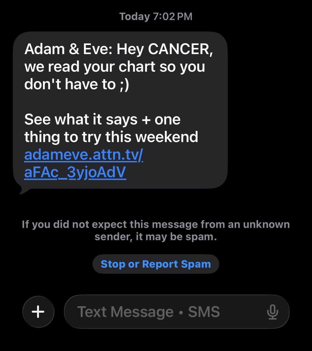 Lizzysinss's tweet photo. A bit aggressive 🥲@adamandeve 😭 HEY CANCER ￼😭  #funny #NSFW https://t.co/18ZGAgyW3Q