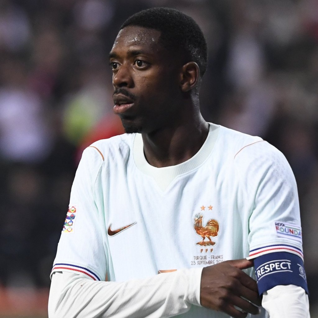 TouchlineX's tweet photo. 🚨🗣️ Zinedine Zidane: "Ousmane is doing what Ousmane does."

"He moves around a lot and drifts out of position. That works for us."

"People often focus on goals, but I see things differently." https://t.co/gLDDhgYHCj