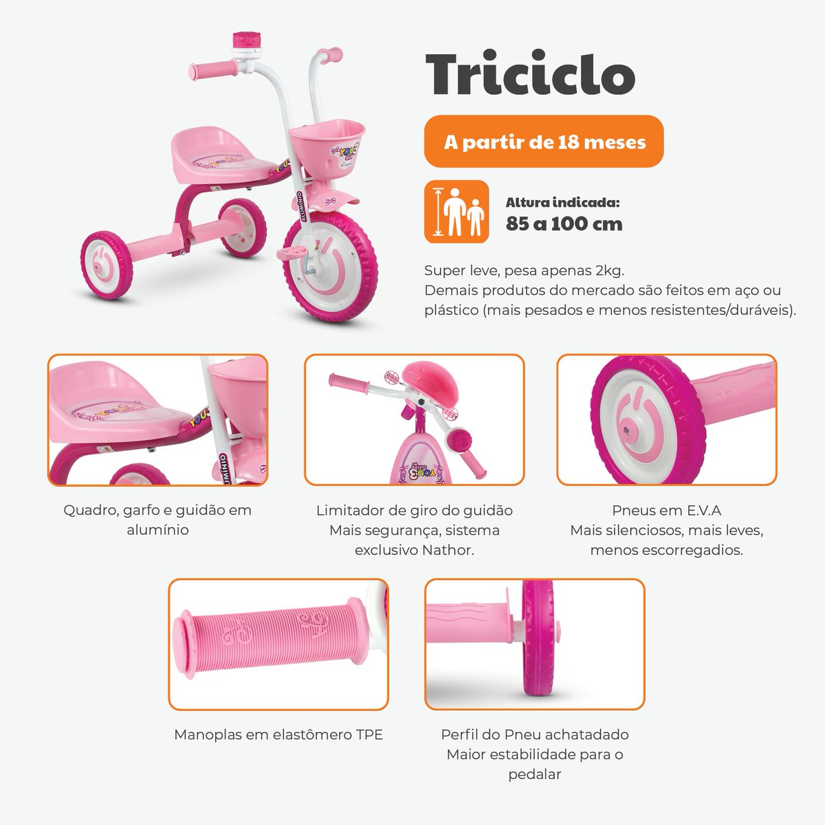reviewProdutosO's tweet photo. ▶ A diversão das princesas agora custa R$ 177,90: um super desconto!
Nathor Triciclo Infantil Princesas
R$ 249,90 → R$ 177,90 (-29%) ⚡⚡
Alguém aí ia gostar? Marca a pessoa ⬇ (link no 1�� comentário)
#TricicloInfantil #Princesas https://t.co/UMcjkH9KEe